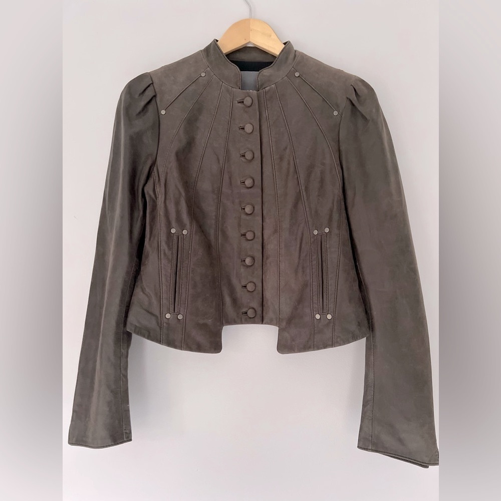 MARCS LEATHER JACKET (SEASON SALE❣️)